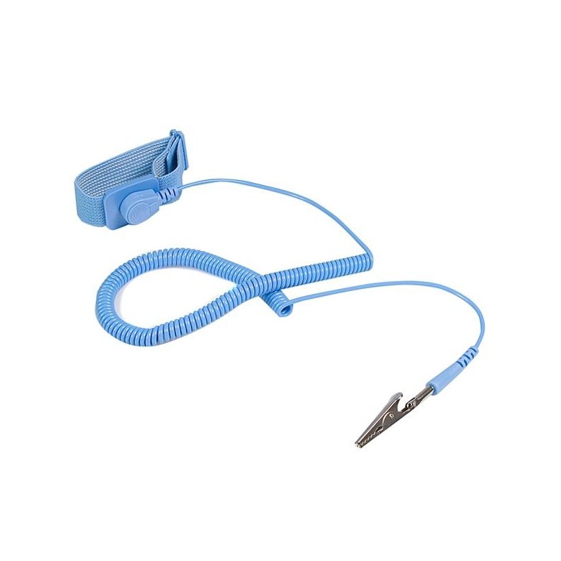 StarTech.com Pulsera Antiestatica con Cable a Tierra - Brazalete Antiestatico con Protección ESD SWS100