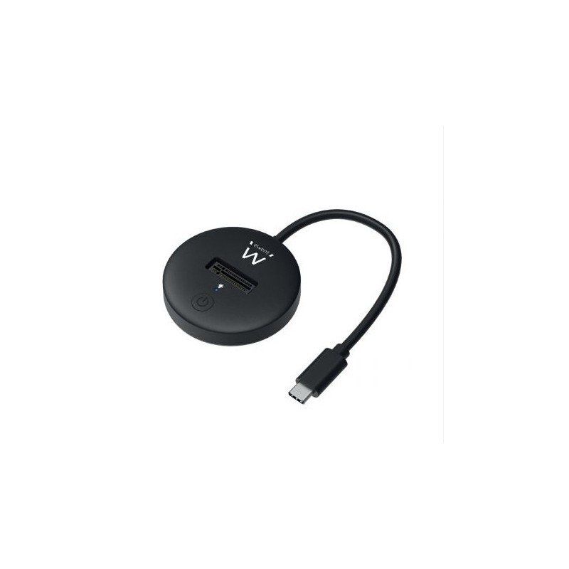 Ewent EW7013 base de conexión para disco duro USB 3.2 Gen 2 (3.1 Gen 2) Type-C