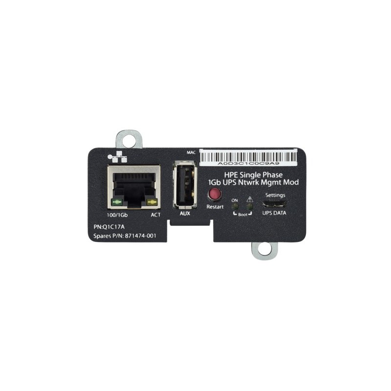 SINGLE PHASE 1G UPS NTWRK-STOCKACCS Q1C17A
