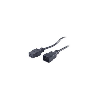 APC PWR Cord C19 - C20, 0.6 m Negro 0,6 m C19 acoplador C20 acoplador AP9892