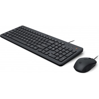 HP Teclado y ratón con cable 150 240J7AA