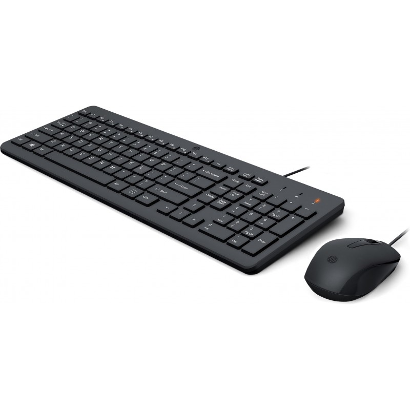 HP Teclado y ratón con cable 150 240J7AA