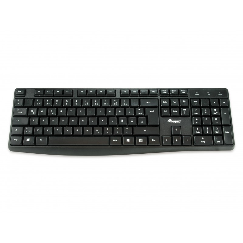 Equip 245211 USB QWERTY Español Negro
