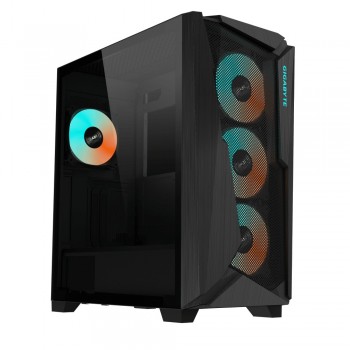 Gigabyte C301 GLASS Midi Tower Negro GB-C301G