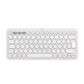Logitech Pebble Keys 2 K380s QWERTY Español Blanco 920-011828
