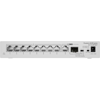 Huawei CloudEngine S110-8P2ST Energía sobre Ethernet (PoE) Gris 98012269