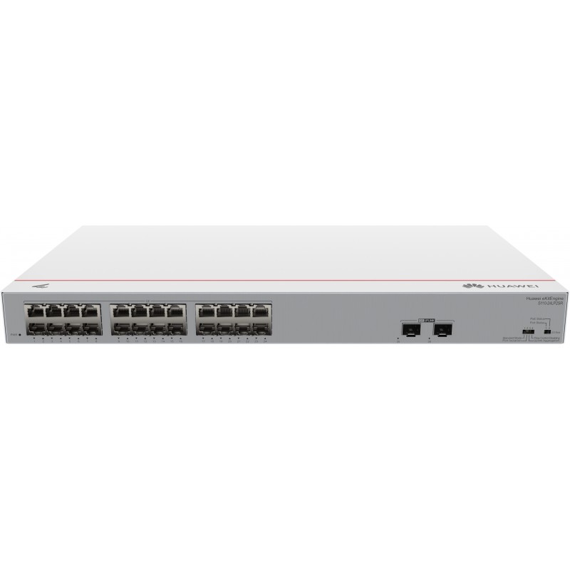Huawei CloudEngine S110-24LP2SR Energía sobre Ethernet (PoE) 1U Gris 98012198