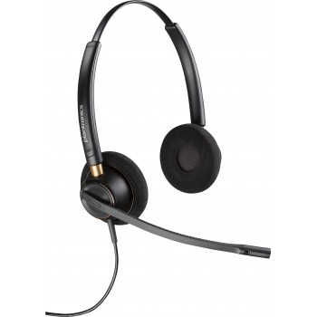 HP Auriculares binaurales Poly EncorePro 520 con desconexión  783P7AAABB