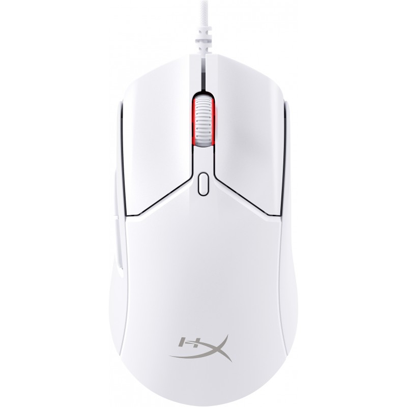 HyperX Pulsefire Haste 2  ratón gaming (blanco) Blanco 6N0A8AA