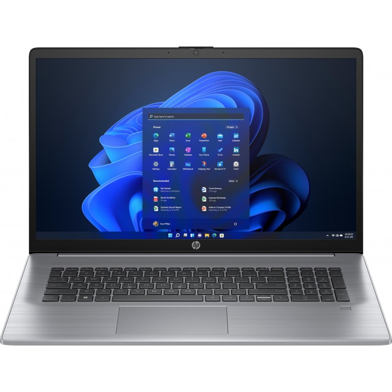 HP 470 17 inch G10 Notebook PC Gris - 17.3" - Intel Core i5 - 16GB - 512GB SSD - NVIDIA GeForce MX55 816C2EA