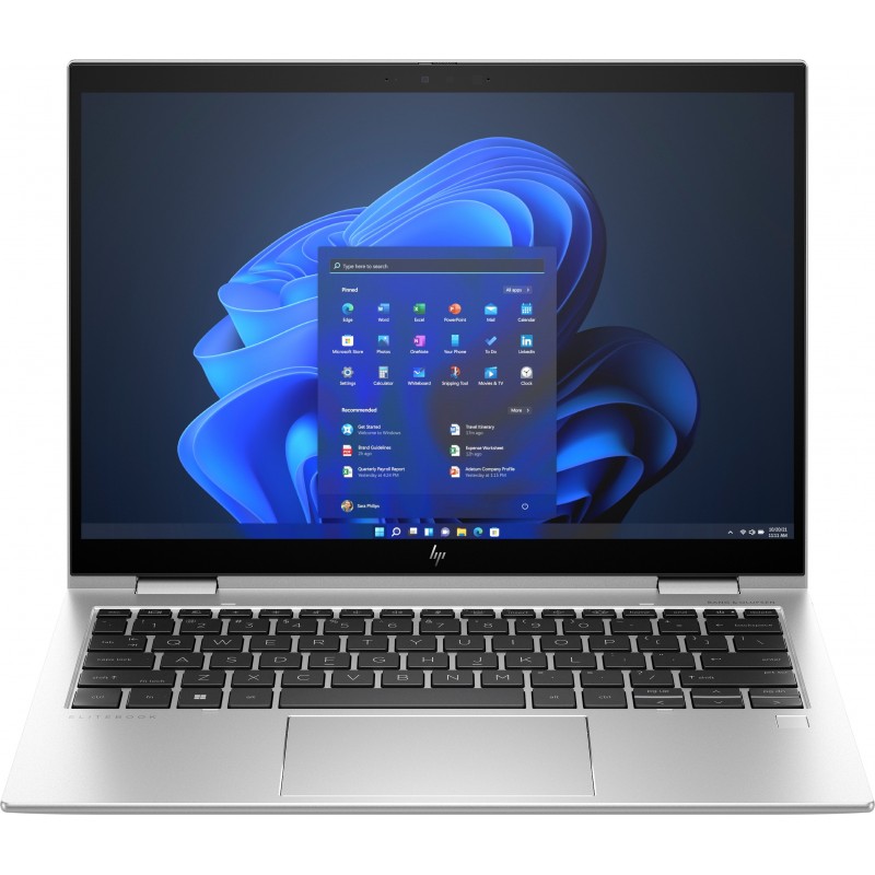 HP Elite x360 830 G10 Plata - 13.3" - Intel Core i5 - 16GB - 512GB SSD  - Windows 11 Pro 7L809ETABE
