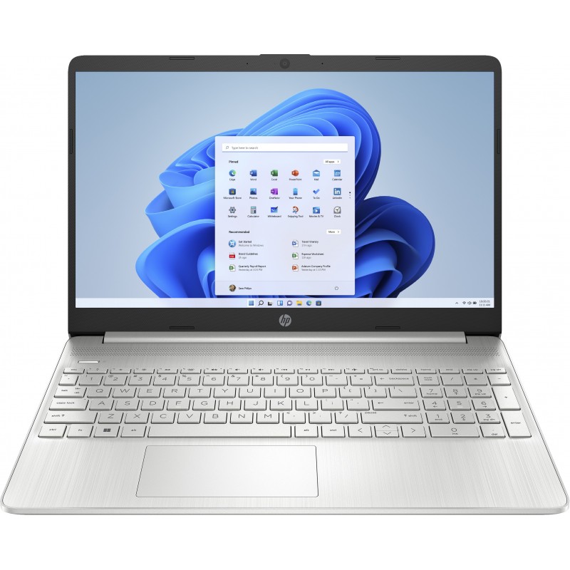 HP 15s-eq2185ns Plata - 15.6" - AMD Ryzen 7 - 8GB - 512GB SSD - W11 Home 9A2F5EA