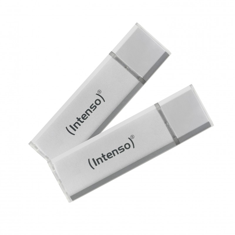 Intenso Ultra Line 2 x 64GB unidad flash USB USB tipo A 3.2 Gen 1 (3.1 Gen 1) Plata 3531494