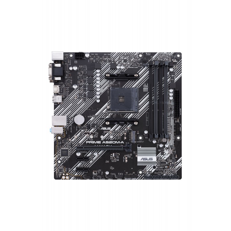 ASUS PRIME A520M-A II CSM - Socket AM4 - micro ATX - AMD A520 90MB17H0-M0EAYC