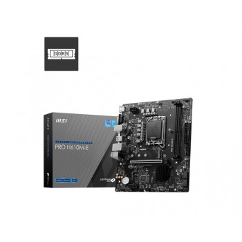 MSI PRO H610M-E - LGA 1700 - micro ATX - Intel H610 911-7D48-019