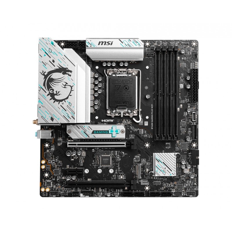 MSI B760M GAMING PLUS WIFI - LGA 1700 - micro ATX - Intel B760 911-7D99-017