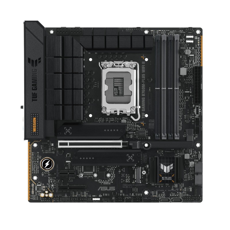 ASUS TUF GAMING B760M-PLUS WIFI II - LGA 1700 - micro ATX - Intel B760 90MB1HE0-M0EAY0