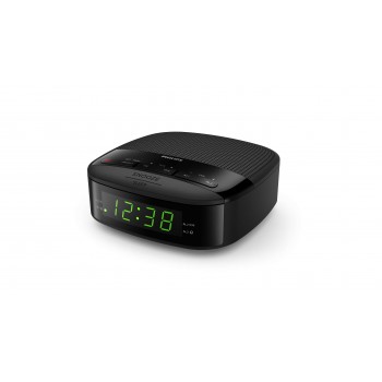 Philips TAR3205 12 radio Reloj Digital Negro