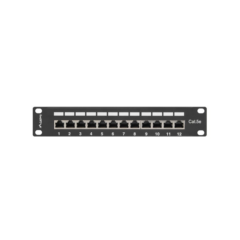 Lanberg PPF5-9012-B panel de parcheo 1U