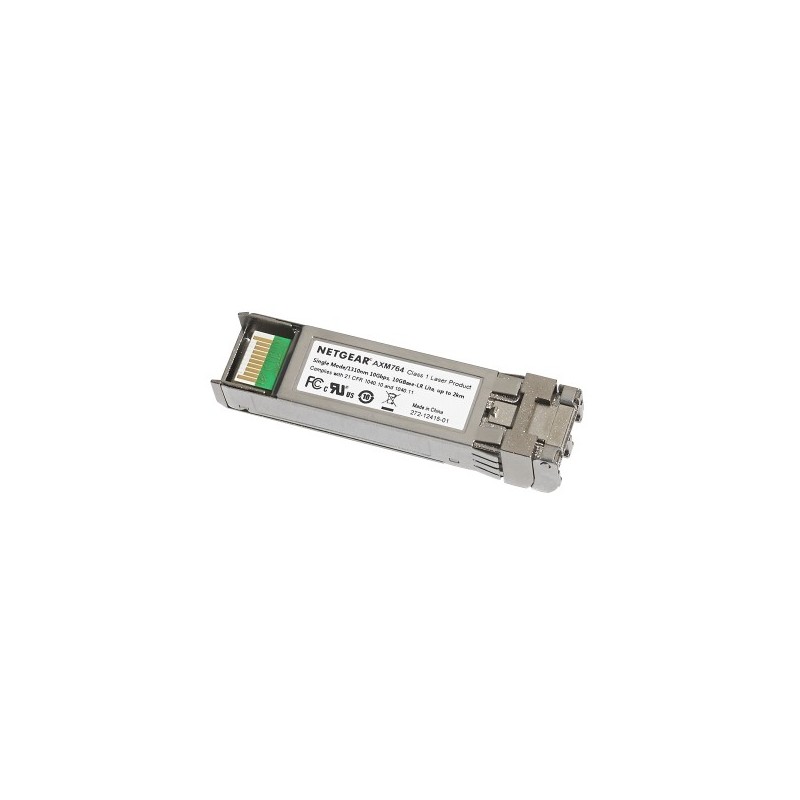 NETGEAR 10GBASE-LR Lite SFP+ red modulo transceptor Fibra óptica 10000 Mbit s SFP+ AXM764-10000S