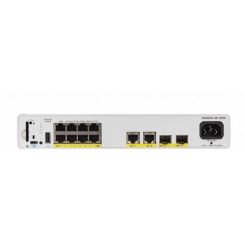 Cisco Catalyst C9200CX-8P-2X2G-E switch Gestionado L2 L3 Gigabit Ethernet (10 100 1000) Energía sobr