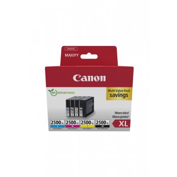 Canon 9254B010 Original Negro, Cian, Magenta, Amarillo Para MAXIFY iB4050, MAXIFY MB5050, MAXIFY MB5