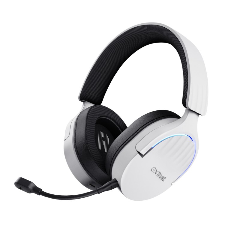 Trust GXT 491W FAYZO Negro, Blanco 25304