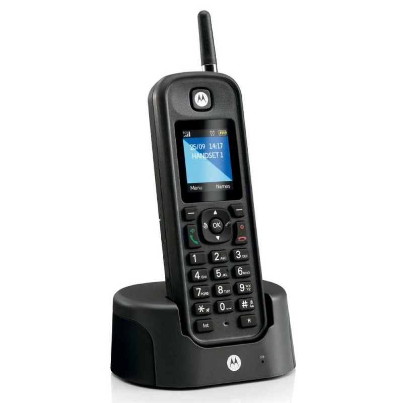 MOTOROLA O201 TELÉFONO INALÁMBRICO DECT DIGITAL 107O201NEGROF