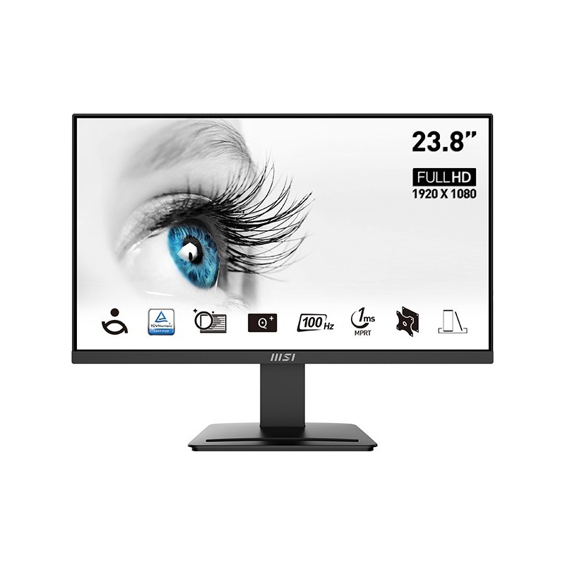 MSI Pro MP2412 - 23.8" Full HD - LCD - Negro - 100Hz 9S6-3BA9CH-044