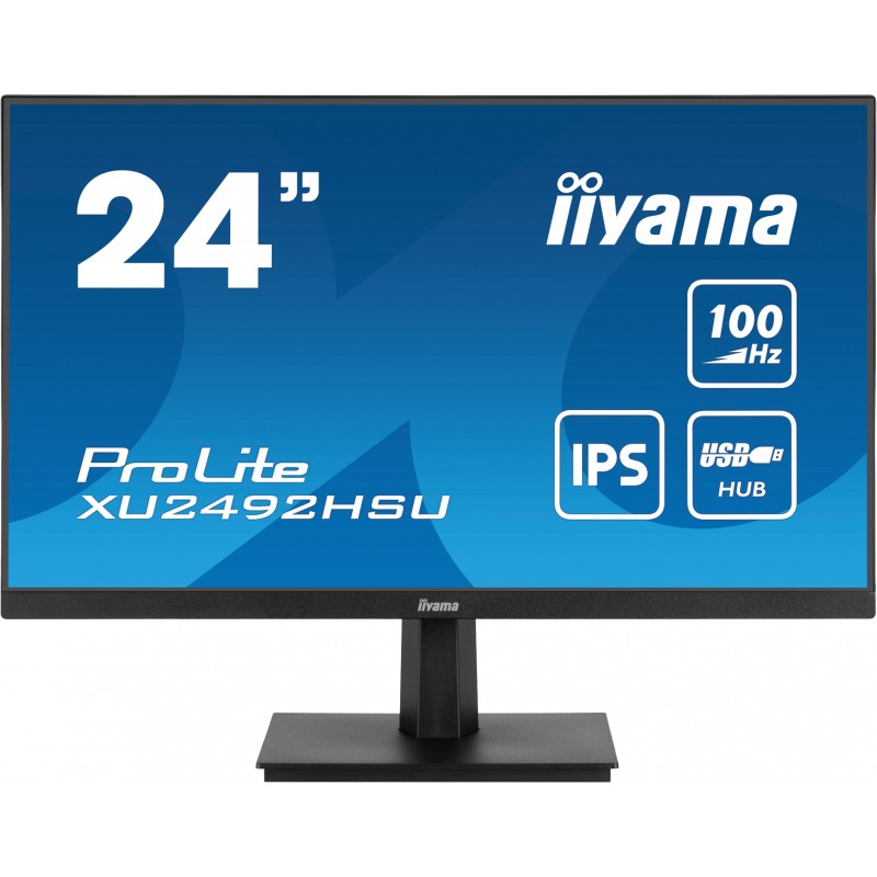 iiyama ProLite - 23.8" Full HD - LED - Negro - 100Hz XU2492HSU-B6