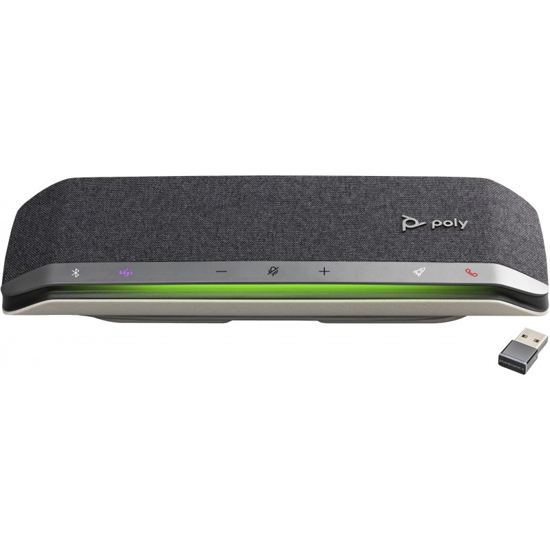 HP Altavoz manos libres USB-A USB-C Poly Sync 40-M con certificación para Microsoft Teams 77P35AA