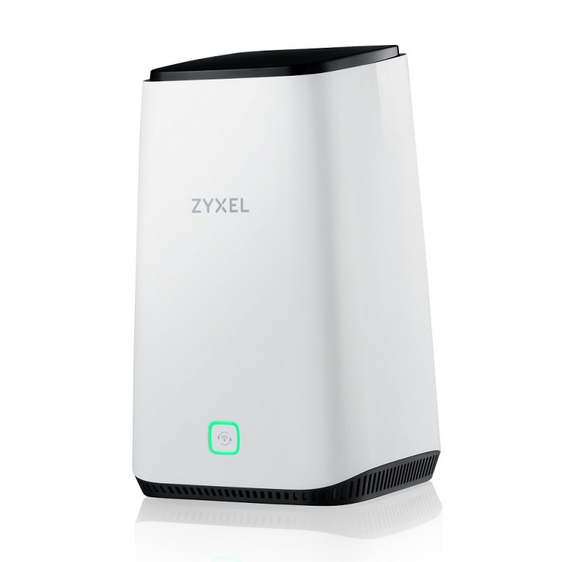 Zyxel FWA510 - Tribanda (2,4 GHz 5 GHz 5 GHz) - Multi-Gigabit Ethernet - Negro, Blanco FWA-510-EU0102F