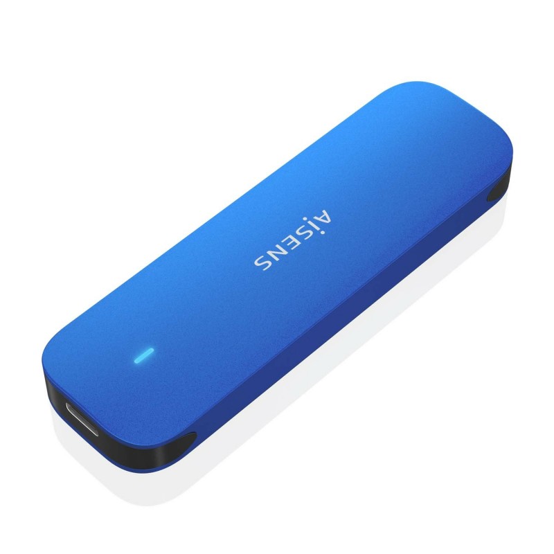AISENS ASM2-026BLU caja para disco duro externo Caja externa para unidad de estado sólido (SSD) Azul