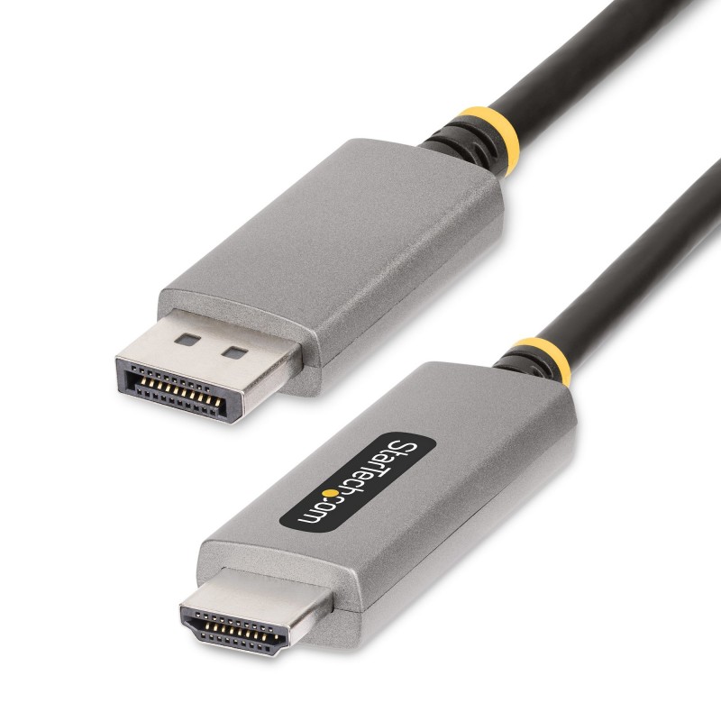 StarTech.com Cable Adaptador de 2m DisplayPort a HDMI - 8K 60Hz - 4K 144Hz - HDR10 - Conversor de Ví 133DISPLAYPORTHDMI21