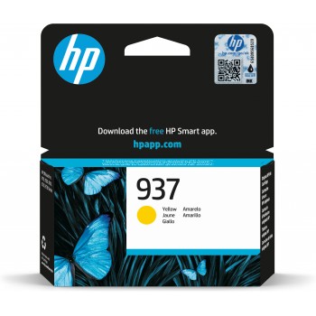 HP Cartucho de Tinta Original 937 amarillo Original Amarillo Para Los cartuchos de tinta HP 937 func 4S6W4NE