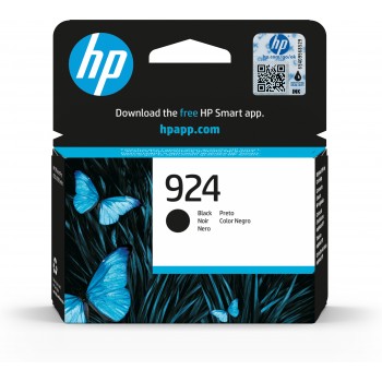 HP Cartucho de Tinta Original 924 negro Original Negro Para Los cartuchos de tinta HP 924 funcionan  4K0U6NE