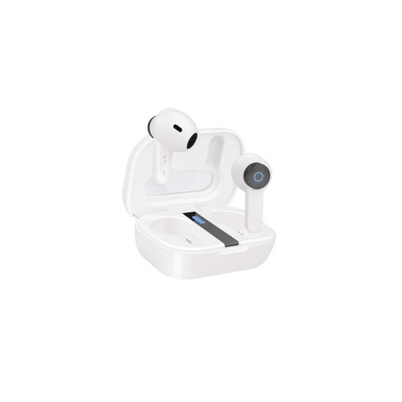 TooQ Bender Auriculares Inalámbricos + Micrófono Bluetooth c Blanco TQBWH-0031W