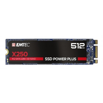 Emtec Power Plus X250 Sata Ssd M.2 2280 512Gb ECSSD512GX250