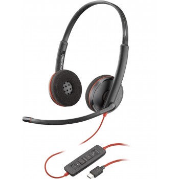 Poly Blackwire 3220 USB-C - Negro 8X228A6