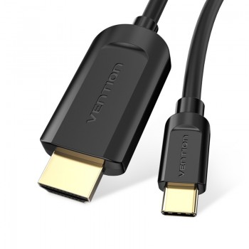 Cable  USB Tipo-C Macho - HDMI Macho 1.5m Negro CGUBG