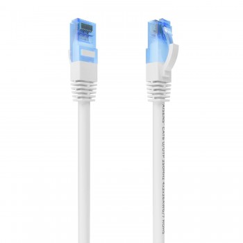 AISENS Cable De Red Latiguillo RJ45 Cat.6 UTP AWG26 CCA, Blanco, 10 m A135-0826
