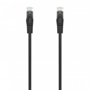 AISENS Cable de Red Latiguillo RJ45 LSZH Cat.6A 500 Mhz UTP AWG24, Negro, 25CM A145-0584