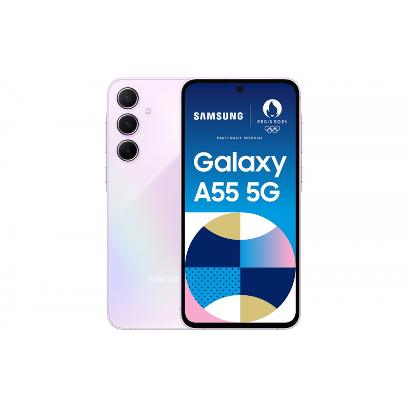 Samsung Galaxy A55 5G  Lila - 8GB - 128GB - 5G SM-A556BLVAEUB