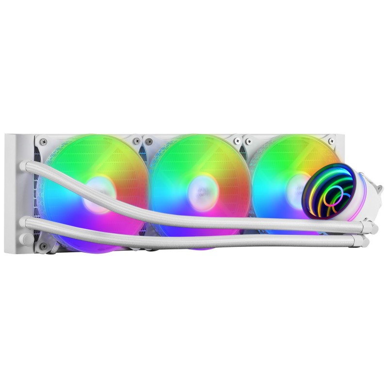 Mars Gaming ML-ONE360 Blanco - CPU TDP 550W 3 Ventiladores FRGB MLONE360W