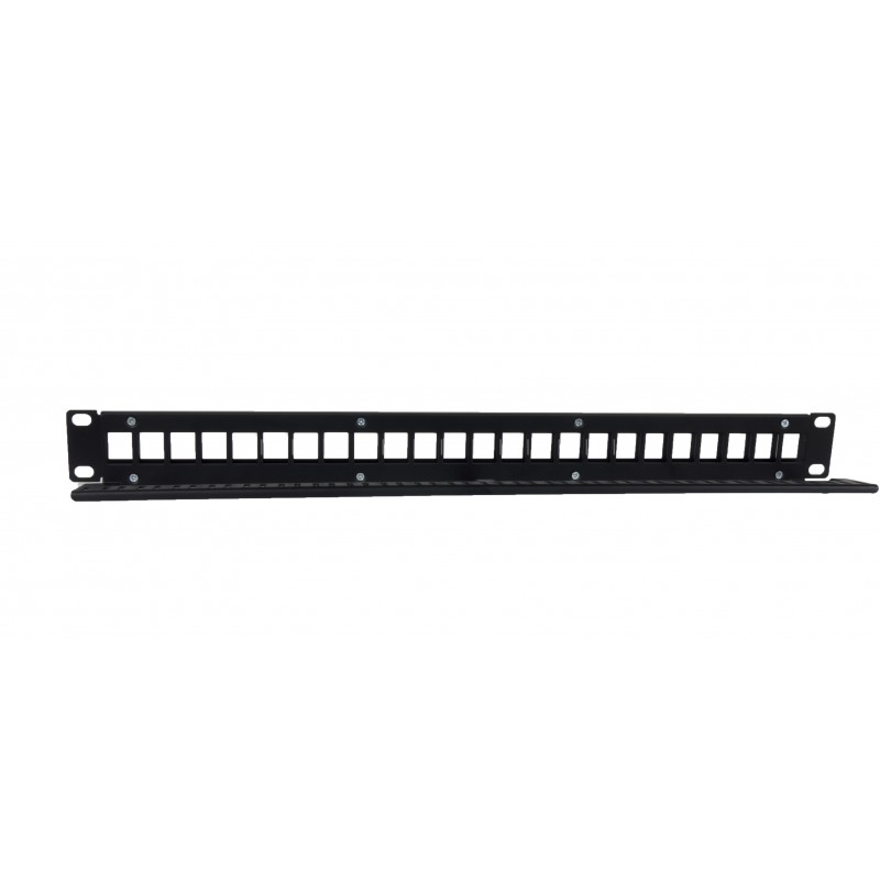 Phasak Panel frontal 19" RJ45 24P UTP Cat.6 Dual Block RJ45 - PA 3424
