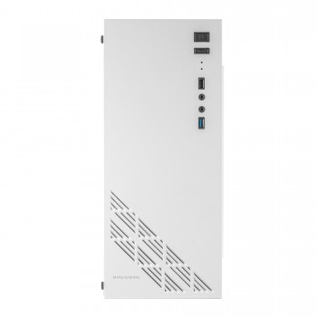 (Reacondicionado) Mars Gaming MC100W Caja PC ATX Ventilador 90mm FRGB Convect-Cool - Blanco