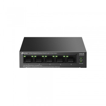 TP-Link LiteWave LS105GP switch No administrado Gigabit Ethernet (10 100 1000) Energía sobre Etherne