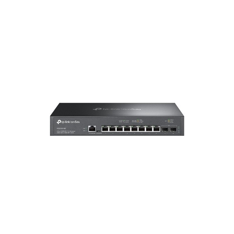 TP-Link Omada SG3210X-M2 switch Gestionado L2+ 2.5G Ethernet (100 1000 2500) 1U Negro