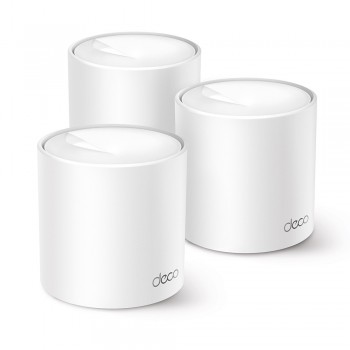 TP-Link Deco X10 Doble banda (2,4 GHz   5 GHz) Wi-Fi 6 (802.11ax) Blanco 2 Interno DECO X10(3-PACK)