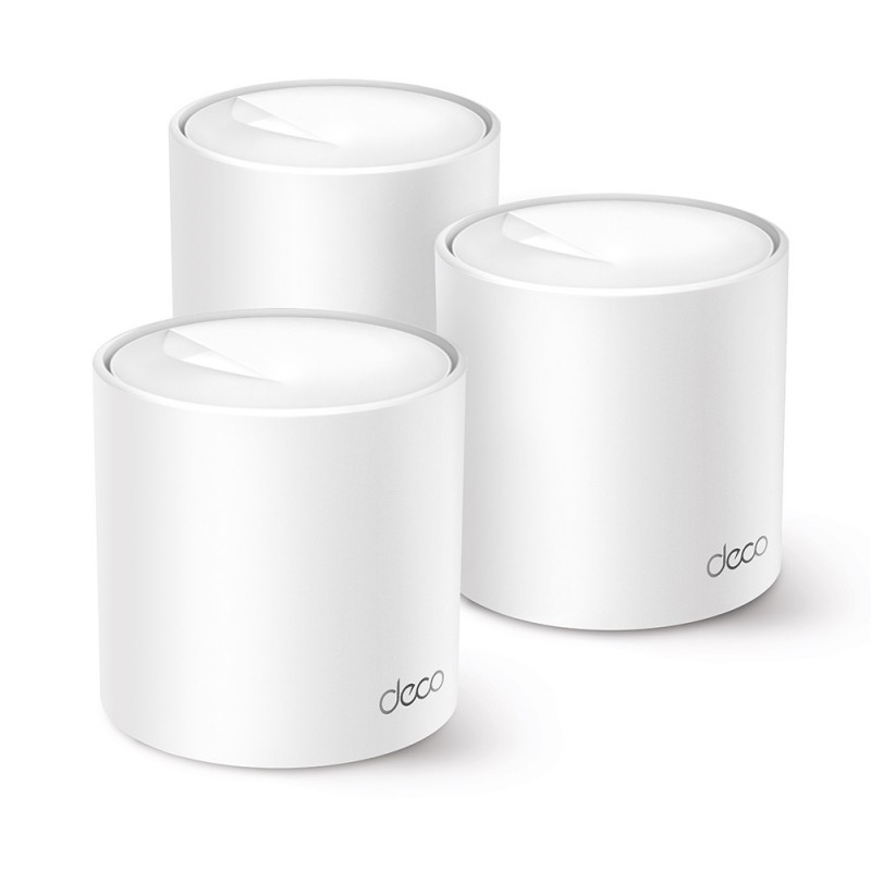 TP-Link Deco X10 Doble banda (2,4 GHz   5 GHz) Wi-Fi 6 (802.11ax) Blanco 2 Interno DECO X10(3-PACK)
